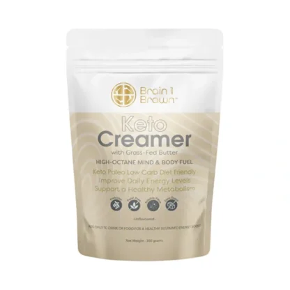 Brain And Brawn Brain and Brawn Keto Creamer (with Grass-Fed Butter) Unflavoured 300g - Fresh Bloom Skin - Premium Skincare Solutions for Nourished, Hydrated, and Radiant Skin Every Day