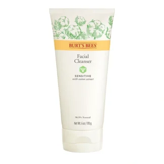 Burts Bees Burt's Bees Facial Cleanser Sensitive with Cotton Extract 170g - Fresh Bloom Skin - Premium Skincare Solutions for Nourished, Hydrated, and Radiant Skin Every Day