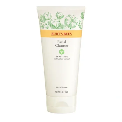 Burts Bees Burt's Bees Facial Cleanser Sensitive with Cotton Extract 170g - Fresh Bloom Skin - Premium Skincare Solutions for Nourished, Hydrated, and Radiant Skin Every Day