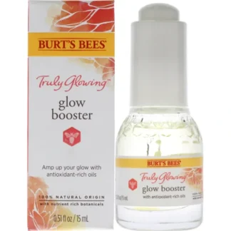 Burts Bees Truly Glowing Glow Booster by Burts Bees for Unisex - 0.51 oz Booster - Fresh Bloom Skin - Premium Skincare Solutions for Nourished, Hydrated, and Radiant Skin Every Day