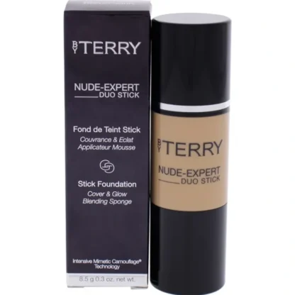 By Terry Nude Expert Duo Stick Foundation - N5 Peach Beige by By Terry for Women - 0.3 oz Foundation - Fresh Bloom Skin - Premium Skincare Solutions for Nourished, Hydrated, and Radiant Skin Every Day