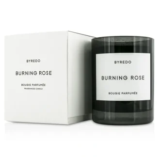 Byredo Fragranced Candle - Burning Rose 240g/8.4oz - Fresh Bloom Skin - Premium Skincare Solutions for Nourished, Hydrated, and Radiant Skin Every Day