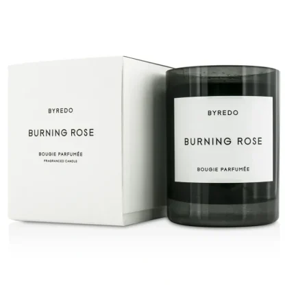 Byredo Fragranced Candle - Burning Rose 240g/8.4oz - Fresh Bloom Skin - Premium Skincare Solutions for Nourished, Hydrated, and Radiant Skin Every Day