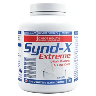 Cabot Health Synd-X Extreme (High Protein & Low Carb) Vanilla 1kg - Fresh Bloom Skin - Premium Skincare Solutions for Nourished, Hydrated, and Radiant Skin Every Day