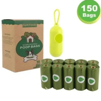 Cada Biodegradable Pet Poop Bags - (1 box 10 rolls, 150 pieces)(G) 1 box 10 rolls - Fresh Bloom Skin - Premium Skincare Solutions for Nourished, Hydrated, and Radiant Skin Every Day