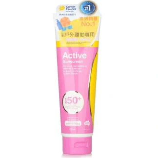 Cancer Council CCA Active Sunscreen SPF 50+ 110ml - Fresh Bloom Skin - Premium Skincare Solutions for Nourished, Hydrated, and Radiant Skin Every Day