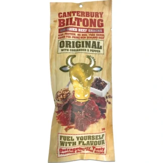 Canterbury Biltong Original Beef Biltong 100g - Fresh Bloom Skin - Premium Skincare Solutions for Nourished, Hydrated, and Radiant Skin Every Day