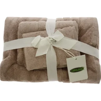 Cariloha Bamboo Bath Towel Set - Blush by Cariloha for Unisex - 3 Pc Bath Towel, Hand Towel, Washcloth - Fresh Bloom Skin - Premium Skincare Solutions for Nourished, Hydrated, and Radiant Skin Every Day