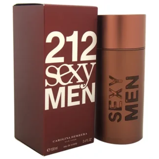 Carolina Herrera 212 Sexy Men by Carolina Herrera for Men - 3.4 oz EDT Spray - Fresh Bloom Skin - Premium Skincare Solutions for Nourished, Hydrated, and Radiant Skin Every Day