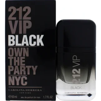 Carolina Herrera 212 VIP Black by Carolina Herrera for Men - 1.7 oz EDP Spray - Fresh Bloom Skin - Premium Skincare Solutions for Nourished, Hydrated, and Radiant Skin Every Day