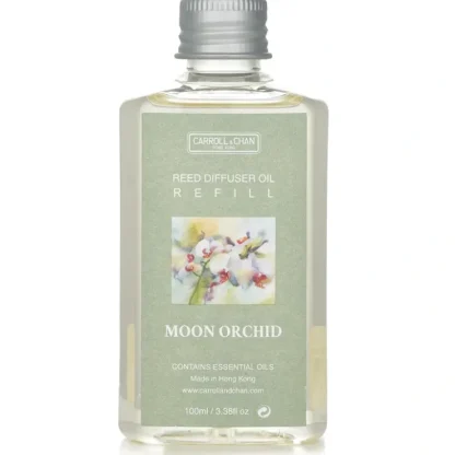 Carroll & Chan Reed Diffuser Refill - # Moon Orchid 100ml/3.38oz - Fresh Bloom Skin - Premium Skincare Solutions for Nourished, Hydrated, and Radiant Skin Every Day