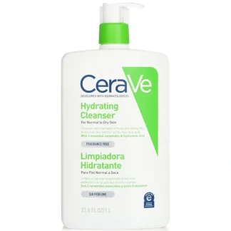 CeraVe Hydrating Cleanser For Normal to Dry Skin 1000ml/33.8oz - Fresh Bloom Skin - Premium Skincare Solutions for Nourished, Hydrated, and Radiant Skin Every Day