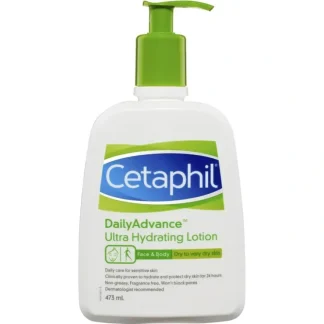 Cetaphil Daily Advance Ultra Hydrating Lotion 473ml - Fresh Bloom Skin - Premium Skincare Solutions for Nourished, Hydrated, and Radiant Skin Every Day