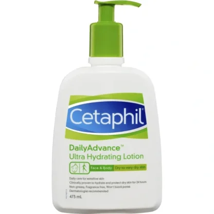 Cetaphil Daily Advance Ultra Hydrating Lotion 473ml - Fresh Bloom Skin - Premium Skincare Solutions for Nourished, Hydrated, and Radiant Skin Every Day