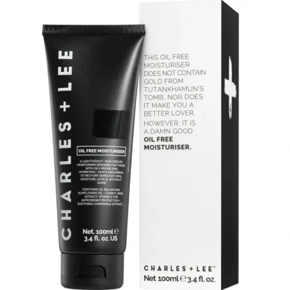 Charles + Lee Oil Free Moisturiser 100ml - Fresh Bloom Skin - Premium Skincare Solutions for Nourished, Hydrated, and Radiant Skin Every Day