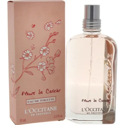 Cherry Blossom by LOccitane for Women - 2.5 oz EDT Spray - Fresh Bloom Skin - Premium Skincare Solutions for Nourished, Hydrated, and Radiant Skin Every Day
