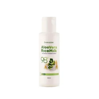Chriszen 98% Aloe Vera & Rice Milk Intimate Hygiene Wash 100ml 100g - Fresh Bloom Skin - Premium Skincare Solutions for Nourished, Hydrated, and Radiant Skin Every Day