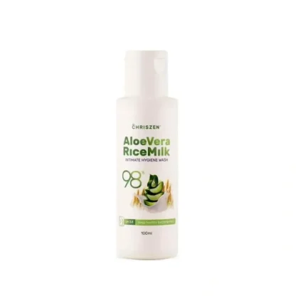 Chriszen 98% Aloe Vera & Rice Milk Intimate Hygiene Wash 100ml 100g - Fresh Bloom Skin - Premium Skincare Solutions for Nourished, Hydrated, and Radiant Skin Every Day