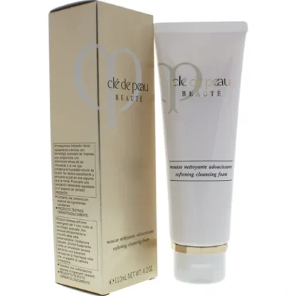 Cle De Peau Softening Cleansing Foam by Cle De Peau for Women - 4.8 oz Cleanser - Fresh Bloom Skin - Premium Skincare Solutions for Nourished, Hydrated, and Radiant Skin Every Day
