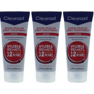 Clearasil Ultra Daily Face Wash by Clearasil for Unisex - 6.78 oz Cleanser - Pack of 3 - Fresh Bloom Skin - Premium Skincare Solutions for Nourished, Hydrated, and Radiant Skin Every Day