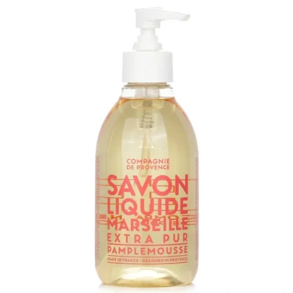 Compagnie de Provence Liquid Marseille Soap Grapefruit 300ml/10oz - Fresh Bloom Skin - Premium Skincare Solutions for Nourished, Hydrated, and Radiant Skin Every Day