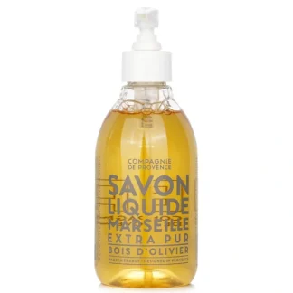 Compagnie de Provence Liquid Marseille Soap Olive Wood 300ml/10oz - Fresh Bloom Skin - Premium Skincare Solutions for Nourished, Hydrated, and Radiant Skin Every Day