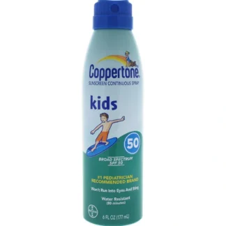 Coppertone Coppertone Kids Sunscreen Continuous Spray SPF 50 by Coppertone for Kids - 6 oz Sunscreen - Fresh Bloom Skin - Premium Skincare Solutions for Nourished, Hydrated, and Radiant Skin Every Day