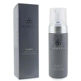 CosMedix Clarify Salicylic Acid Foaming Cleanser 145ml/5oz - Fresh Bloom Skin - Premium Skincare Solutions for Nourished, Hydrated, and Radiant Skin Every Day
