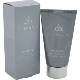 CosMedix Hydrate Plus Moisturizing Sunscreen SPF 17 by CosMedix for Unisex - 2 oz Sunscreen - Fresh Bloom Skin - Premium Skincare Solutions for Nourished, Hydrated, and Radiant Skin Every Day