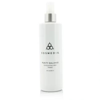 CosMedix Purity Balance Exfoliating Prep Toner - Salon Size 360ml/12oz - Fresh Bloom Skin - Premium Skincare Solutions for Nourished, Hydrated, and Radiant Skin Every Day