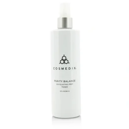 CosMedix Purity Balance Exfoliating Prep Toner - Salon Size 360ml/12oz - Fresh Bloom Skin - Premium Skincare Solutions for Nourished, Hydrated, and Radiant Skin Every Day