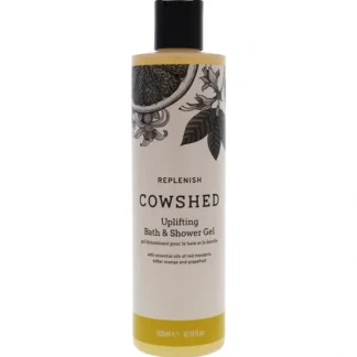 Cowshed Replenish Uplifting Bath and Shower Gel by Cowshed for Unisex - 10.14 oz Shower Gel - Fresh Bloom Skin - Premium Skincare Solutions for Nourished, Hydrated, and Radiant Skin Every Day