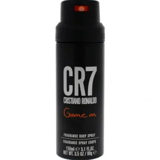 CR7 Game On by Cristiano Ronaldo for Men - 5.1 oz Body Spray - Fresh Bloom Skin - Premium Skincare Solutions for Nourished, Hydrated, and Radiant Skin Every Day