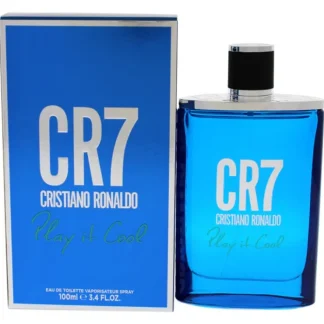 CR7 Play It Cool by Cristiano Ronaldo for Men - 3.4 oz EDT Spray - Fresh Bloom Skin - Premium Skincare Solutions for Nourished, Hydrated, and Radiant Skin Every Day