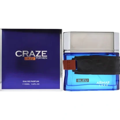 Craze Bleu by Armaf for Men - 3.4 oz EDP Spray - Fresh Bloom Skin - Premium Skincare Solutions for Nourished, Hydrated, and Radiant Skin Every Day