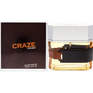 Craze by Armaf for Men - 3.4 oz EDP Spray - Fresh Bloom Skin - Premium Skincare Solutions for Nourished, Hydrated, and Radiant Skin Every Day