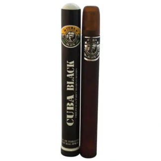 Cuba Black by Cuba for Men - 1.17 oz EDT Spray - Fresh Bloom Skin - Premium Skincare Solutions for Nourished, Hydrated, and Radiant Skin Every Day