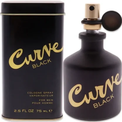 Curve Black by Liz Claiborne for Men - 2.5 oz Cologne Spray - Fresh Bloom Skin - Premium Skincare Solutions for Nourished, Hydrated, and Radiant Skin Every Day