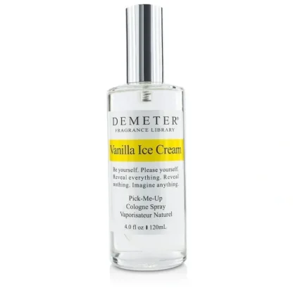 Demeter Vanilla Ice Cream Cologne Spray (Unboxed) 120ml/4oz - Fresh Bloom Skin - Premium Skincare Solutions for Nourished, Hydrated, and Radiant Skin Every Day