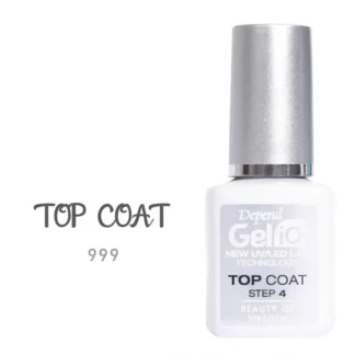 DEPEND COSMETIC Gel iQ UV/LED Polish - Top Coat #999 Fixed Size - Fresh Bloom Skin - Premium Skincare Solutions for Nourished, Hydrated, and Radiant Skin Every Day
