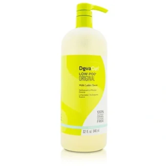 DevaCurl Low-Poo Original (Mild Lather Cleanser - For Curly Hair) 946ml/32oz - Fresh Bloom Skin - Premium Skincare Solutions for Nourished, Hydrated, and Radiant Skin Every Day