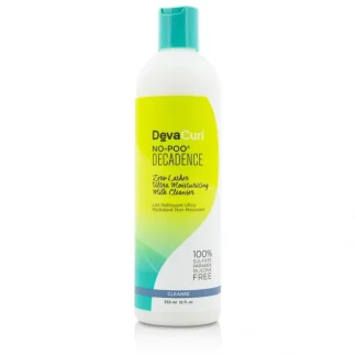 DevaCurl No-Poo Decadence (Zero Lather Ultra Moisturizing Milk Cleanser - For Super Curly Hair) 355ml/12oz - Fresh Bloom Skin - Premium Skincare Solutions for Nourished, Hydrated, and Radiant Skin Every Day