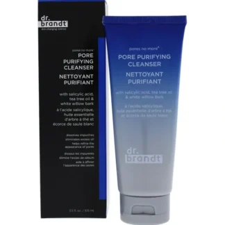 Dr. Brandt Pores No More Cleanser - Oily-Combination Skin by Dr. Brandt for Unisex - 3.5 oz Cleanser - Fresh Bloom Skin - Premium Skincare Solutions for Nourished, Hydrated, and Radiant Skin Every Day