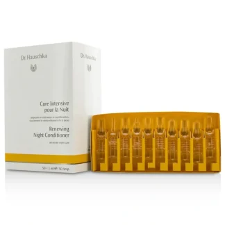 Dr. Hauschka Renewing Night Conditioner 50 Ampules - Fresh Bloom Skin - Premium Skincare Solutions for Nourished, Hydrated, and Radiant Skin Every Day