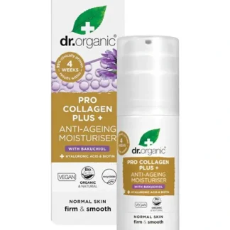 Dr Organic Pro Collagen Plus+ Anti-Ageing Moisturiser Bakuchiol 50ml - Fresh Bloom Skin - Premium Skincare Solutions for Nourished, Hydrated, and Radiant Skin Every Day