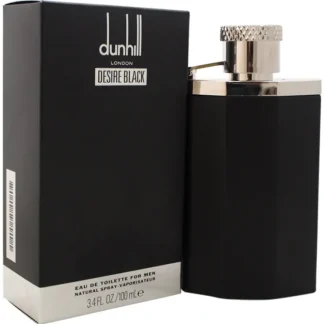 Dunhill Desire Black by Dunhill for Men - 3.4 oz EDT Spray - Fresh Bloom Skin - Premium Skincare Solutions for Nourished, Hydrated, and Radiant Skin Every Day