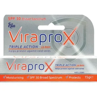 Ego Viraprox Lip Balm 15g - Fresh Bloom Skin - Premium Skincare Solutions for Nourished, Hydrated, and Radiant Skin Every Day