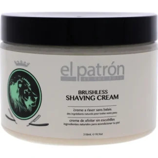 El Patron Shaving Cream by El Patron for Men - 10.5 oz Shaving Cream - Fresh Bloom Skin - Premium Skincare Solutions for Nourished, Hydrated, and Radiant Skin Every Day