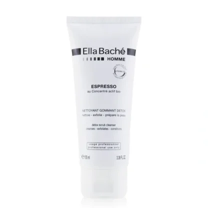 Ella Bache Detox Scrub Cleanser (Salon Size) 100ml/3.61oz - Fresh Bloom Skin - Premium Skincare Solutions for Nourished, Hydrated, and Radiant Skin Every Day