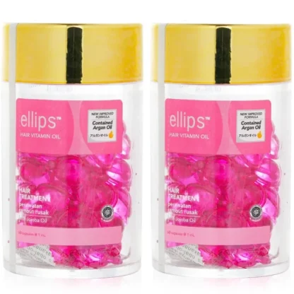 Ellips Hair Vitamin Oil - Hair Treatment Duo 2x50capsules - Fresh Bloom Skin - Premium Skincare Solutions for Nourished, Hydrated, and Radiant Skin Every Day